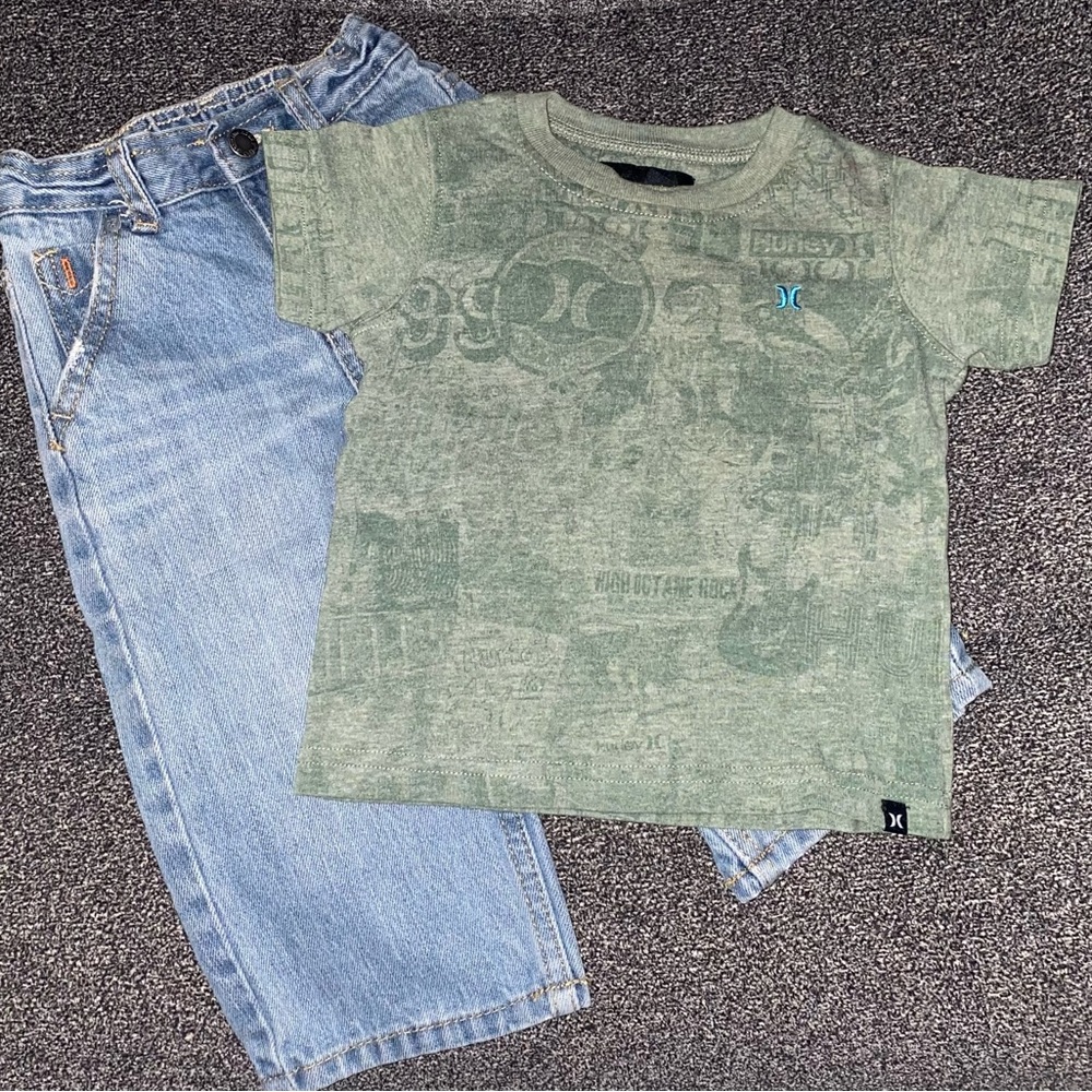 Infant Boys Casual Jeans Set💙